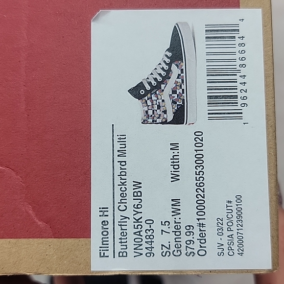 Vans Filmore Hi size 7.5 - Picture 6 of 6